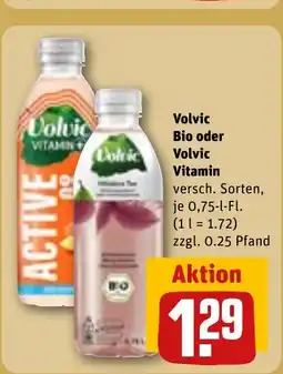 REWE DE Volvic Bio oder Volvic Vitamin tilbud