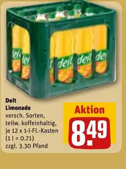 REWE DE Deit Limonade tilbud