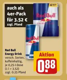 REWE DE Red Bull Energy Drink tilbud