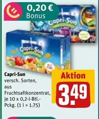 REWE DE Capri Sun tilbud