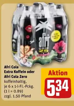 REWE DE Afri Cola Extra Koffein oder tilbud