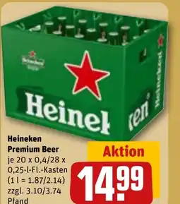REWE DE Heineken Premium Beer tilbud