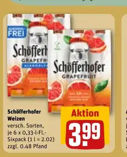 REWE DE Schöfferhofer Weizen tilbud