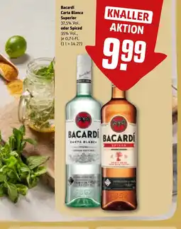 REWE DE Bacardi Carta Blanca Superior tilbud