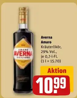 REWE DE Averna Amaro Kräuterlikör, tilbud