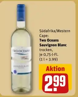 REWE DE Two Oceans Sauvignon Blanc tilbud