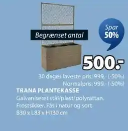 JYSK TRANA PLANTEKASSE tilbud