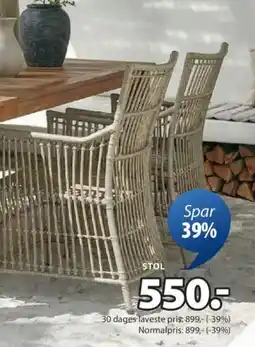 JYSK STOL tilbud