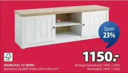 JYSK MARKSKEL TV-BORD tilbud