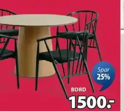 JYSK BORD tilbud