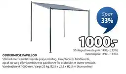 JYSK Oddermose Pavillon tilbud