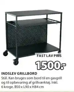 JYSK INDSLEV GRILLBORD tilbud
