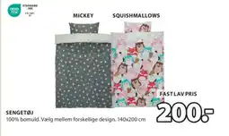 JYSK SENGETØJ tilbud