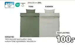 JYSK SENGETØJ tilbud