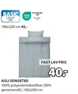 JYSK ASLI SENGETØJ tilbud