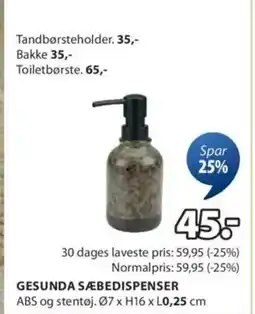 JYSK Gesunda sæbedispenser tilbud