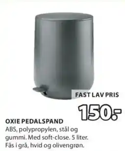 JYSK OXIE PEDALSPAND tilbud