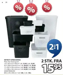 JYSK INFINITY OPBEVARING tilbud