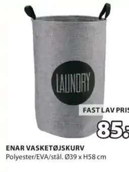 JYSK ENAR VASKETØJSKURV tilbud