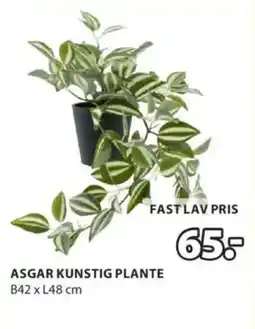 JYSK ASGAR KUNSTIG PLANTE tilbud