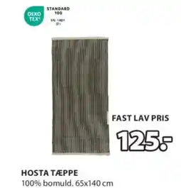 JYSK HOSTA TÆPPE tilbud