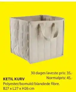 JYSK KETIL KURV tilbud