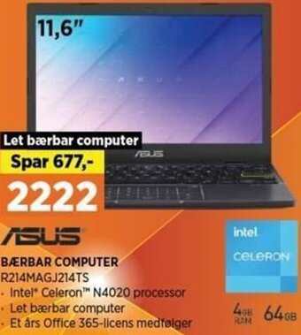 Bærbar Computer R214MAGJ214TS