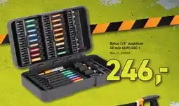 Johannes Fog Bahco 1/4 slagbitsæt 40 dele 66IM/40C-1 tilbud