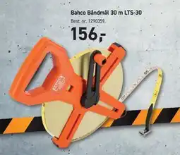 Johannes Fog Bahco Båndmål 30 m LTS-30 tilbud