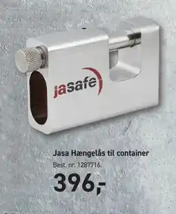 Johannes Fog Jasa Hængelås til container tilbud