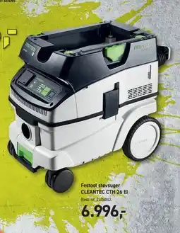 Johannes Fog Festool støvsuger CLEANTEC CTH 26 EI tilbud