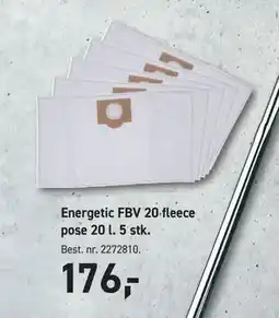 Johannes Fog Energetic FBV 20 fleece pose 20 l. 5 stk tilbud