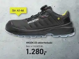 Johannes Fog HKSDK E5 sikkerhedssko tilbud