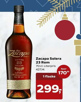 Kvickly Zacapa Solera 23 Rom tilbud