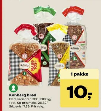 Kvickly Kohberg brød tilbud