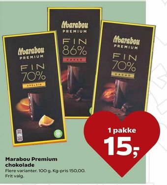 Kvickly Marabou Premium chokolade tilbud