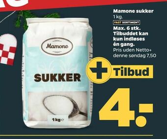 Netto Mamone sukker tilbud