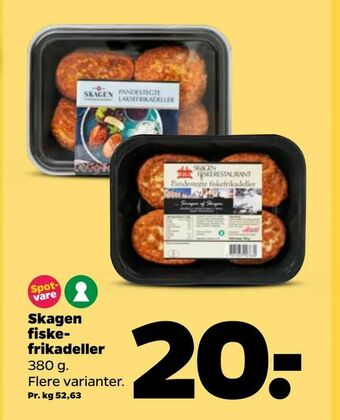Netto Skagen fiske frikadeller tilbud