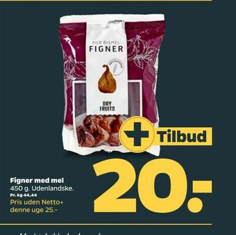 Netto Figner med mel tilbud