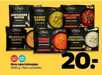 Netto Mou specialsuppe tilbud