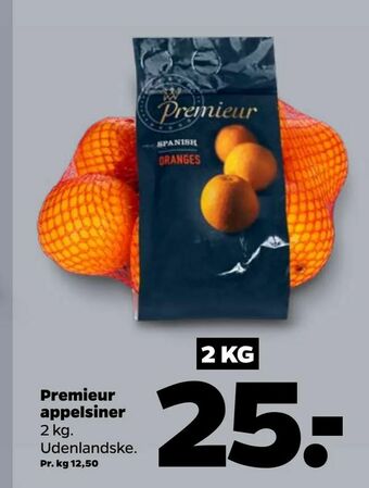 Netto Premieur appelsiner tilbud