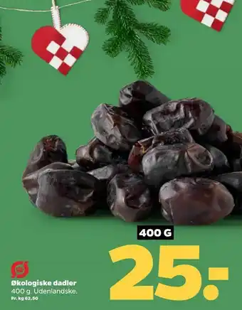Netto Økologiske dadler tilbud