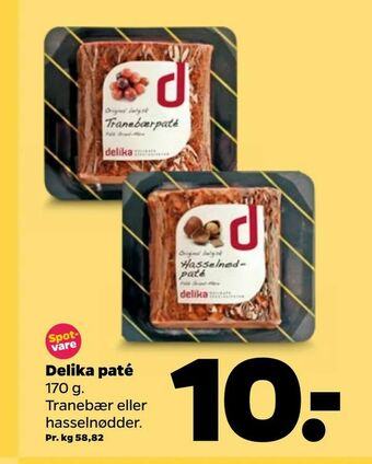 Netto Delika paté tilbud