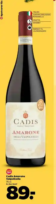 Cadis Amarone Valpolicella