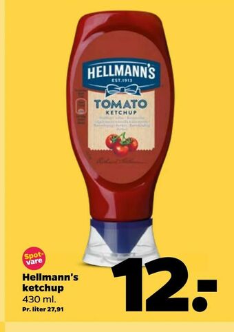 Netto Hellmann's ketchup tilbud