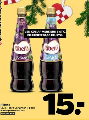 Netto Ribena tilbud