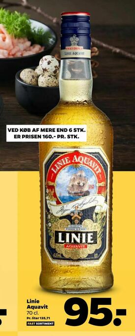 Netto Linie Aquavit tilbud