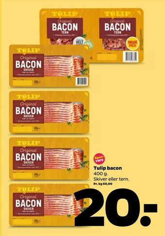 Netto Tulip bacon tilbud