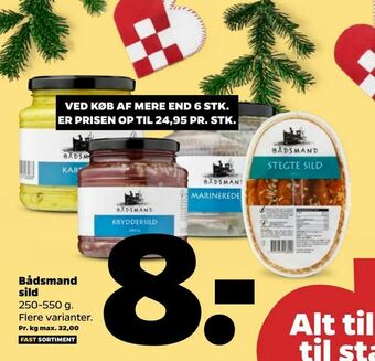 Netto Bådsmand sild tilbud