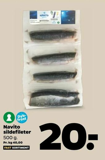 Netto Navito sildefileter tilbud